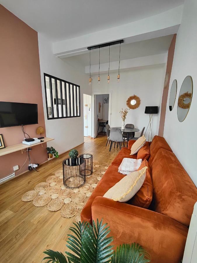 Charmant T2 Atypique, Renove, Confortable Beziers Luaran gambar